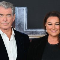 Pierce Brosnan and Keely Shaye Smith 