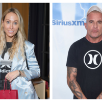 Tish Cyrus and Dominic Purcell