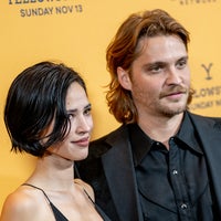 Luke Grimes and Kelsey Asbille