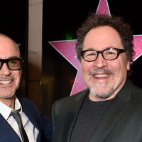 Robert Downey Jr. and Jon Favreau