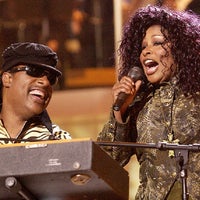 Stevie Wonder and Chaka Khan