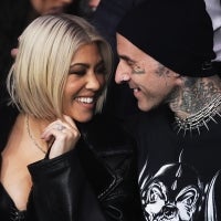 Kourtney Kardashian and Travis Barker