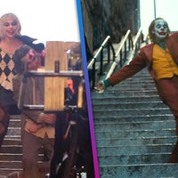 Lady Gaga Goes Full 'Joker' on Iconic Steps While Shooting Sequel