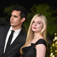 Max Minghella and Elle Fanning attend the "Babylon" Global Premiere Screening at Academy Museum of Motion Pictures on December 15, 2022 in Los Angeles, California.