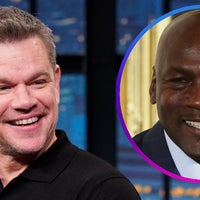 Matt Damon and Michael Jordan