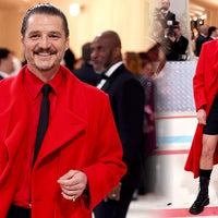 Pedro Pascal Sports Shorts at 2023 Met Gala!  