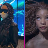 Watch Halle Bailey Sneak Into Theater for 'The Little Mermaid' Screening on Opening Weekend