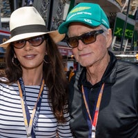 Catherine Zeta-Jones and Michael Douglas