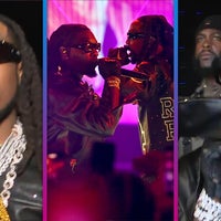 BET Awards 2023: Quavo and Offset React to Surprise Onstage Reunion (Exclusive) 