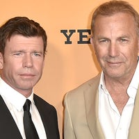 Taylor Sheridan and Kevin Costner