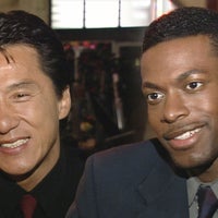 'Rush Hour': Chris Tucker and Jackie Chan Tease Each Other During On-Set Interviews (Flashback) 