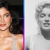 Kylie Jenner and Marilyn Monroe