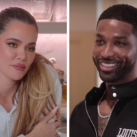 Khloe Kardashian and Tristan Thompson