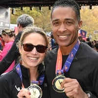 TJ Holmes and Amy Robach