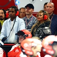 ASAP Rocky and Rihanna