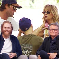 Kurt and Wyatt Russell React to 1997 Family Flashback With Goldie Hawn (Exclusive)