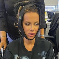 Kate Beckinsale Wears Full Glamour Makeup for Dental Surgery