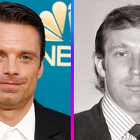 Sebastian Stan and Donald Trump