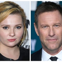 Abigail Breslin and Aaron Eckhart