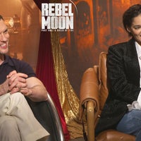 'Rebel Moon': Sofia Boutella and Ed Skrein | Full Interview