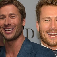 Glen Powell Recreates His Viral Capybara Smile Meme on the Red Carpet (Exclusive)