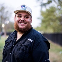 Luke Combs attends night 1 of the 50th CMA Fest at Nissan Stadium on June 08, 2023 in Nashville, Tennessee.