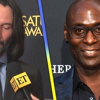 Keanu Reeves Tears Up Remembering Lance Reddick as He Accepts Honor in His Name (Exclusive)