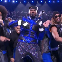 Lil Jon and Ludacris Join Usher's Super Bowl Halftime Show for 'Yeah!' Performance