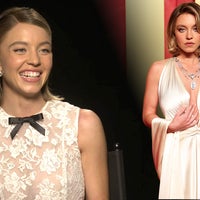 Sydney Sweeney Fangirls Over Angelina Jolie Dress Moment at Oscars After-Party (Exclusive)