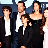 Matthew McConaughey Makes Rare Red Carpet Appearance With All 3 Kids