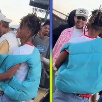 Justin Bieber KISSES Jaden Smith During Coachella Reunion!