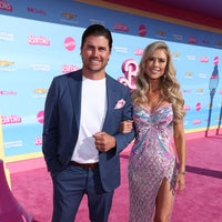 Joshua Hall, Christina Hall seen at Warner Bros. Barbie Premiere, The Shrine & Expo Hall, Los Angeles, CA, USA - 9 Jul 2023