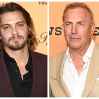 Luke Grimes and Kevin Costner