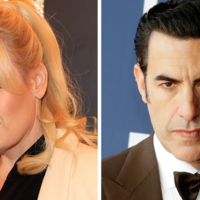 Rebel Wilson and Sacha Baron Cohen