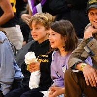 Mila Kunis and Ashton Kutcher's Lookalike Kids Make RARE Appearance at WNBA Game