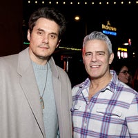  John Mayer and Andy Cohen attend the 2023 ChainFEST Gourmet Chain Food Festival VIP Night at Nya Studios on December 01, 2023 in Los Angeles, California.