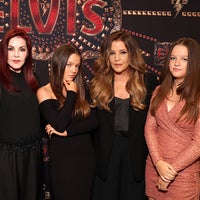 Riley Keough, Priscilla Presley, Harper Lockwood, Lisa Marie Presley, Finley Lockwood