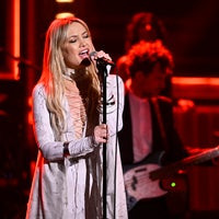 Musical guest Kate Hudson performs on Thursday, May 2, 2024