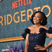 Shonda Rhimes at the 'Bridgerton' season 3 premiere on May 13