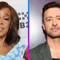 Gayle King and Justin Timberlake