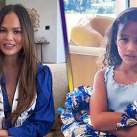 Watch Chrissy Teigen and Daughter Luna Parody Dallas Cowboys Cheerleaders