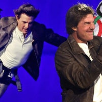 Tom Cruise Dives Into Olympics Closing Ceremony With Epic Stunt