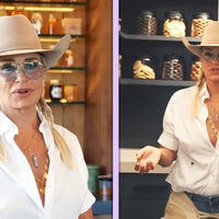 Yolanda Hadid Shows Off Wild New Home Complete With Honey Bar and Pantry/Tornado Shelter