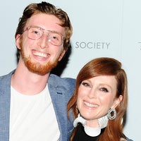 Caleb Freundlich and Julianne Moore