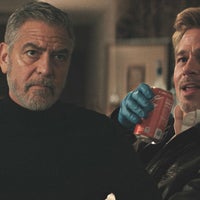 Watch Brad Pitt and George Clooney Throw Digs at One Another in 'Wolfs' Sneak Peek (Exclusive)