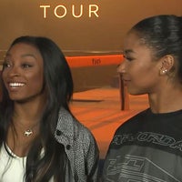 Jordan Chiles & Simone Biles on Celeb Fans, GOAT Tour & Their Dreams!