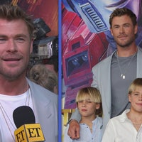 'Transformers One': Why Chris Hemsworth Gave His Sons 'Bowl Cut' Hairdos (Exclusive)