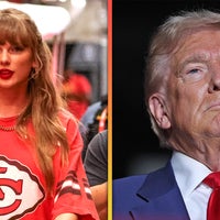 Taylor Swift Enjoys Chiefs Game After Donald Trump Says He Hates Her