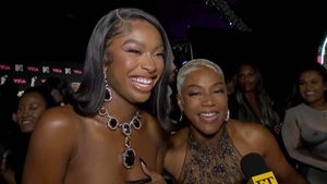 VMAs 2023: Tiffany Haddish Crashes Coco Jones' Interview! (Exclusive)