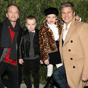 Neil Patrick Harris, Gideon Scott Burtka-Harris, Harper Grace Burtka-Harris, and David Burtka 